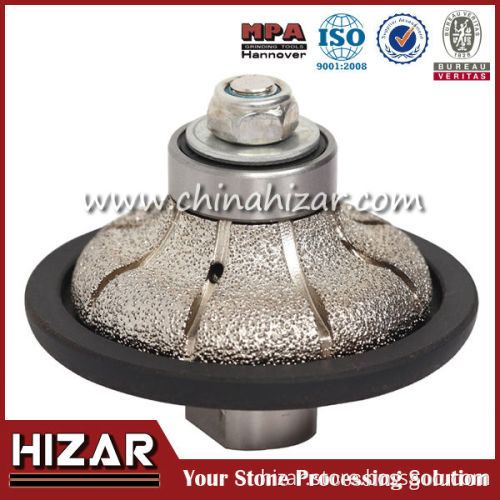 Vacuum Brazed Diamond Profile Bit, ceramic cutting bit